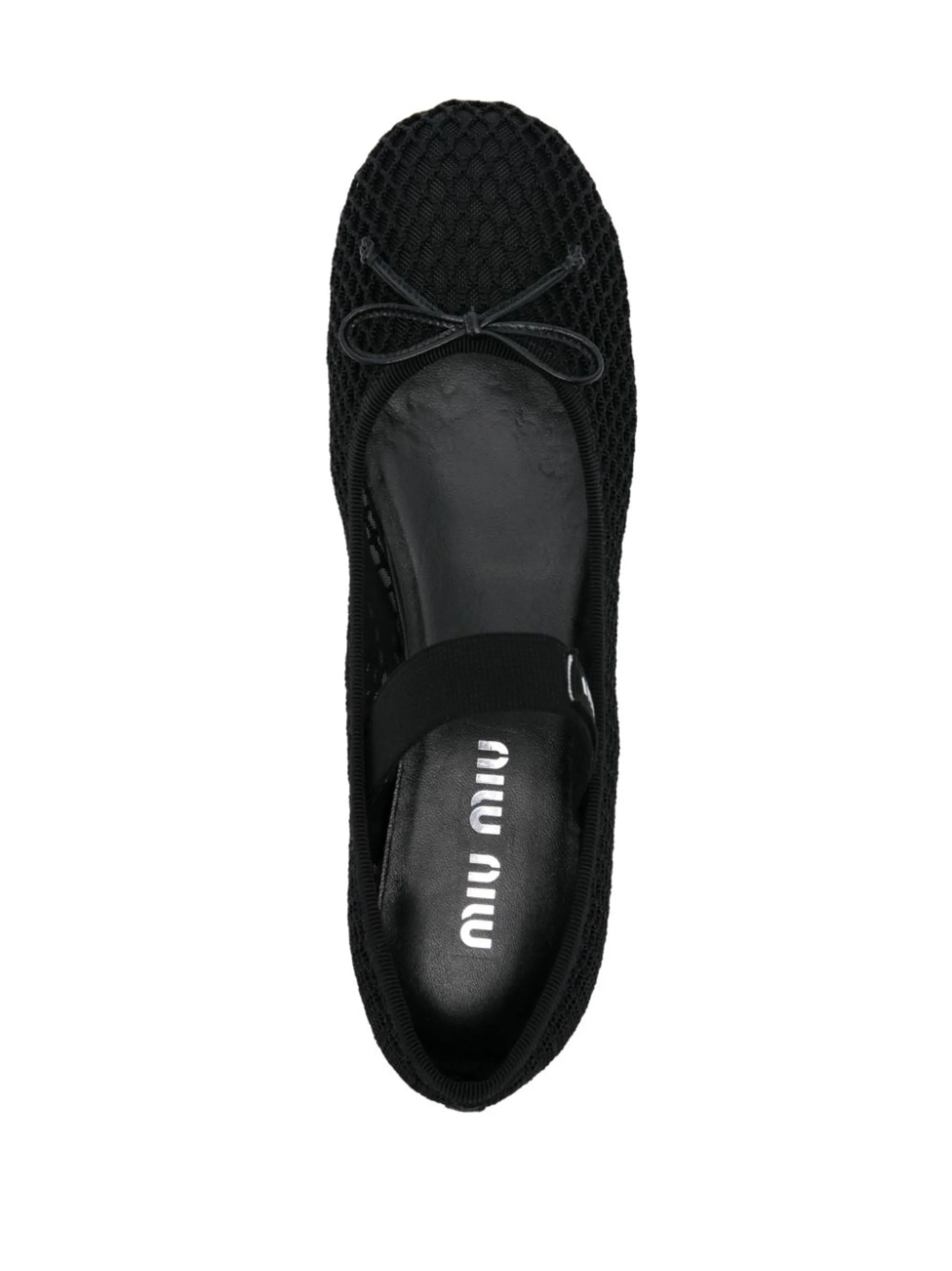 Miu Miu mesh-design ballet flats | Eraldo.com MH