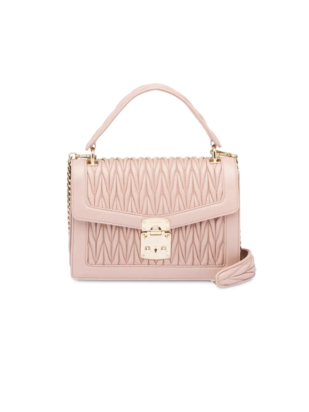 Miu Confidential matelass leather bag Miu Miu Eraldo