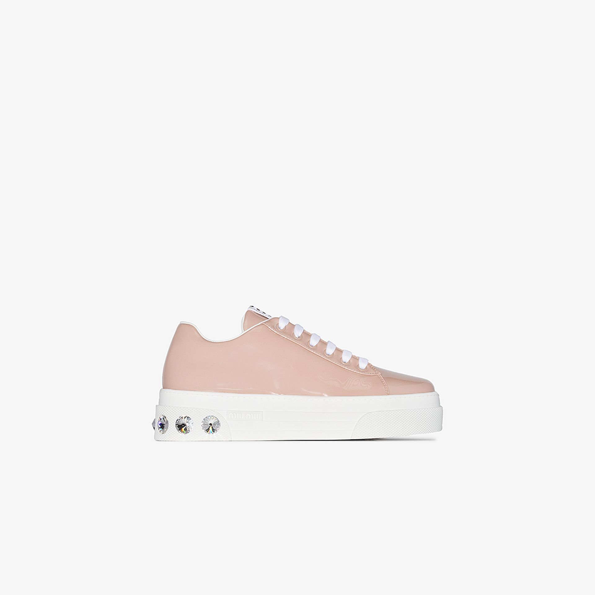 miu miu pink sneakers