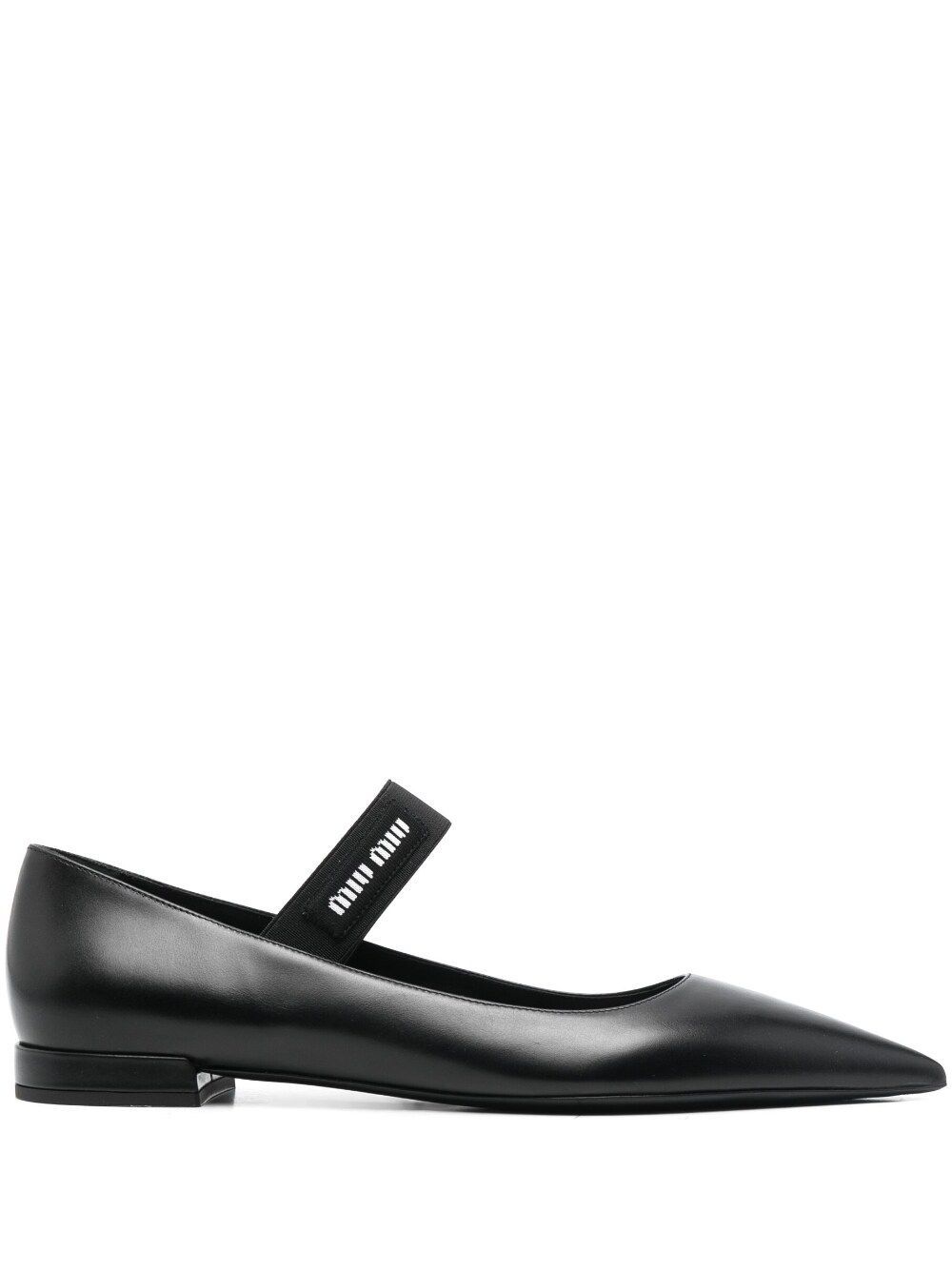 Miu miu discount pointed flats