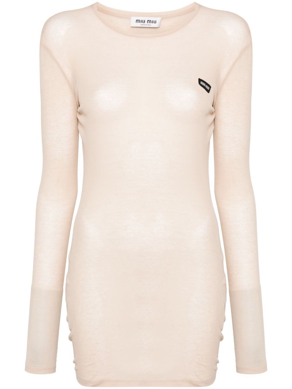 Miu Miu ribbed-knit mini dress | Eraldo.com PN