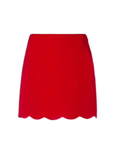 Miu Miu scalloped mini skirt | Eraldo.com UK 