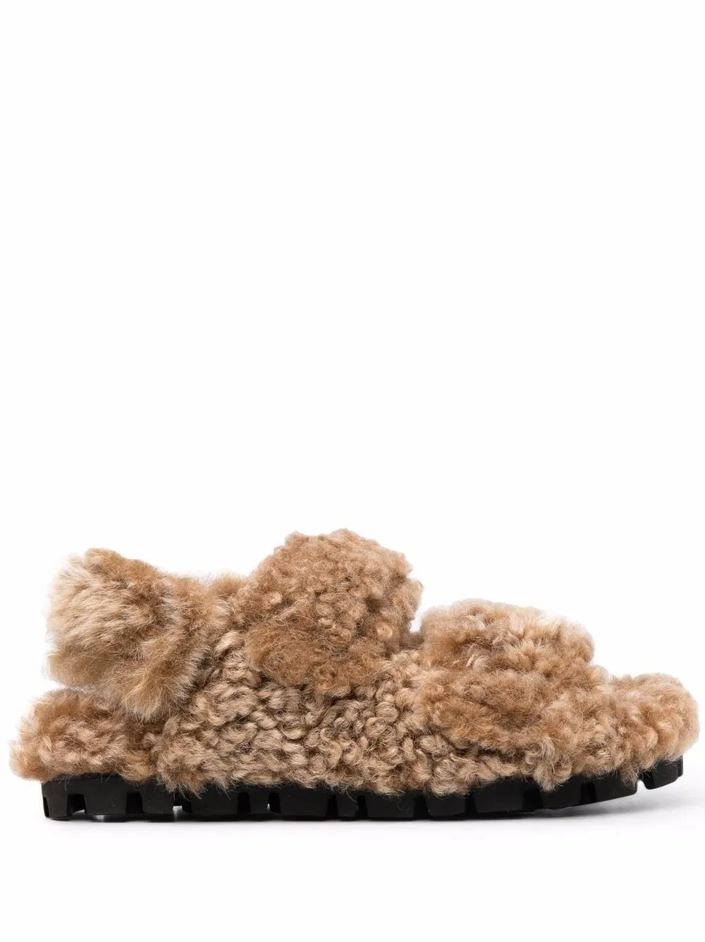 miu miu fluffy slides