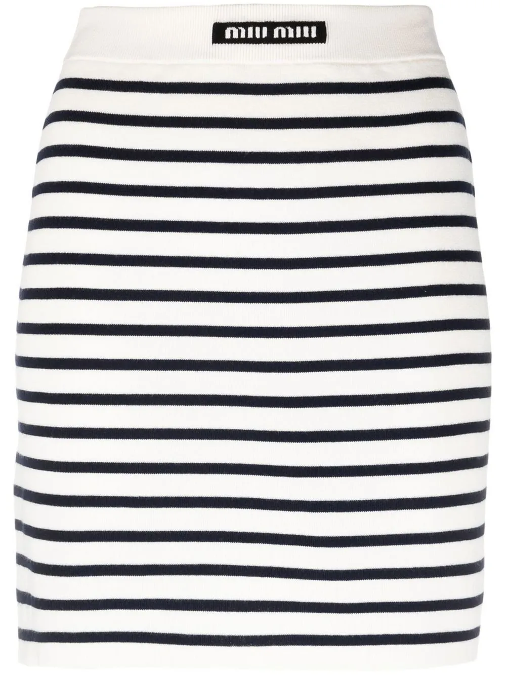 Pinstripe pencil skirt var grey dark | Calliope