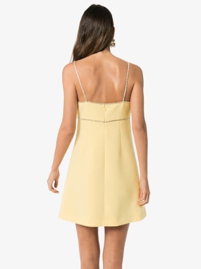 miu miu yellow dress