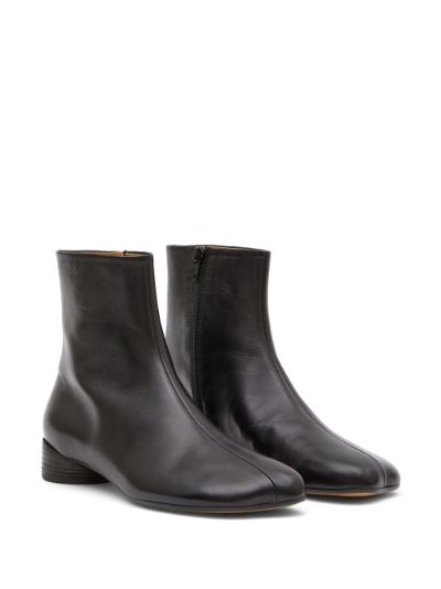 MM6 Maison Margiela Anatomic 35mm leather ankle boots | Eraldo.com GW