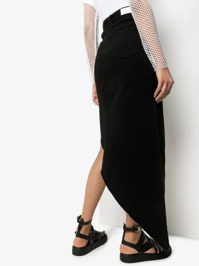mm6 denim skirt