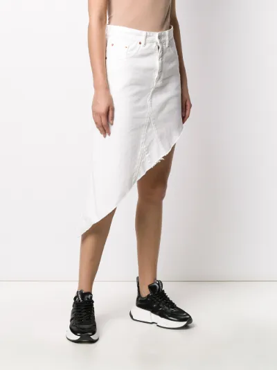 mm6 denim skirt