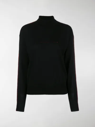 Jumper Margiela Mm6 Contrast Detail Stitch Maison pX8wx8O