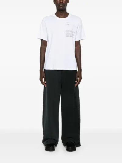 MM6 Maison Margiela cotton wide-leg trousers | Eraldo.com JP MM6 Maison Margiela cotton wide-leg trousers | Eraldo.com JP