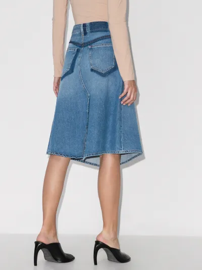 mm6 denim skirt