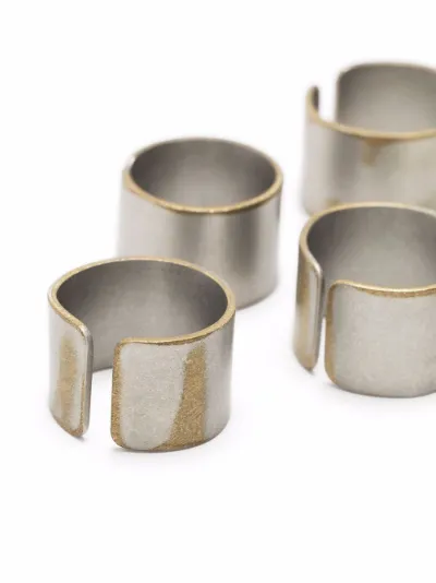 four ring set | MM6 Maison Margiela | Eraldo.com