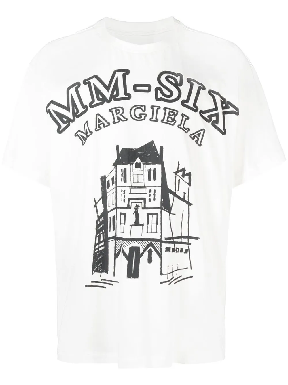MM6 Maison Margiela graphic-print cotton T-Shirt | Eraldo.com DE