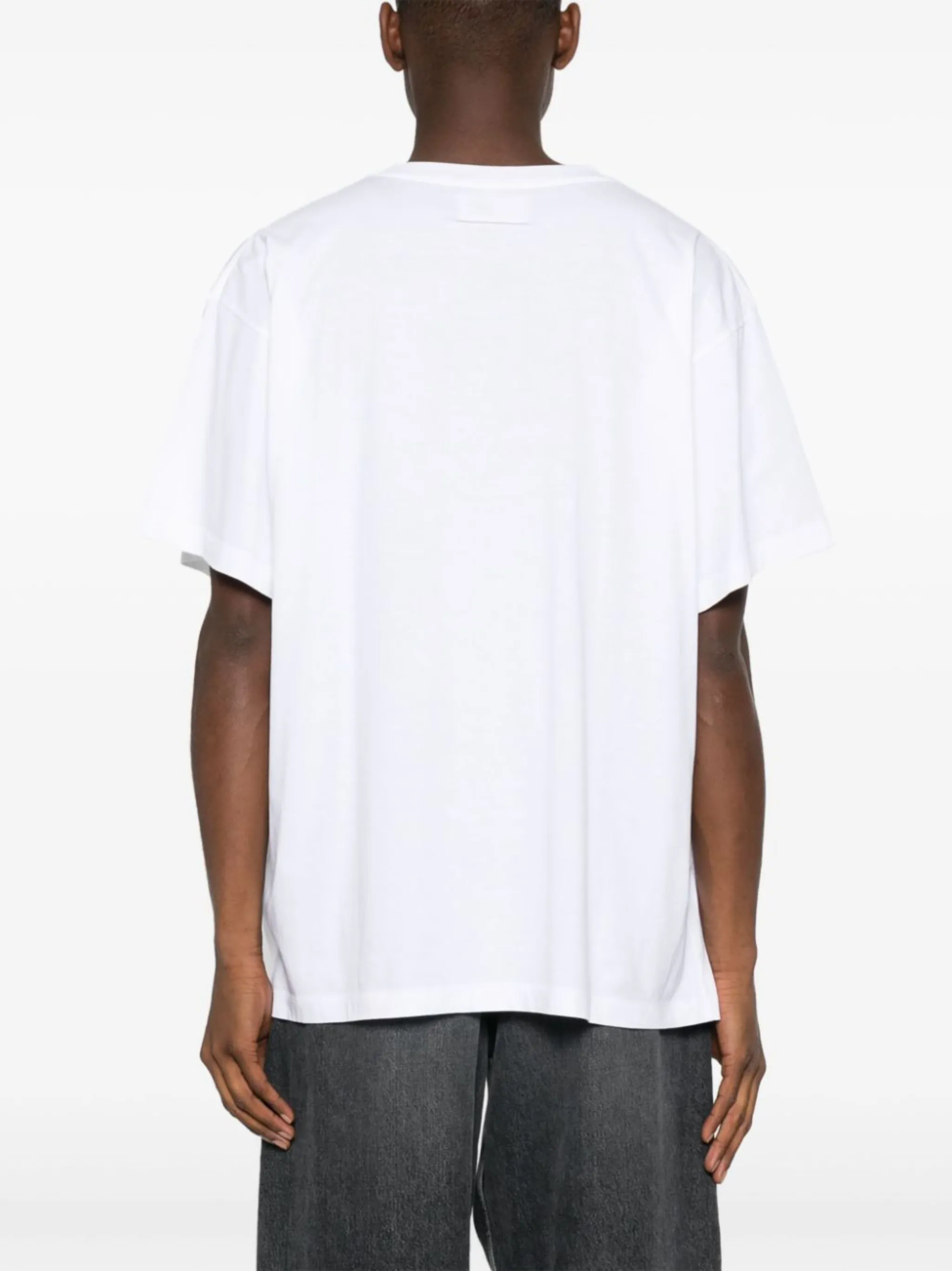 MM6 Maison Margiela graphic-print cotton T-shirt | Eraldo.com KR