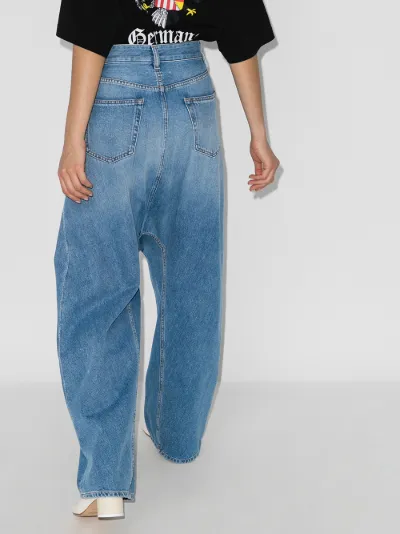 maison margiela wide leg jeans