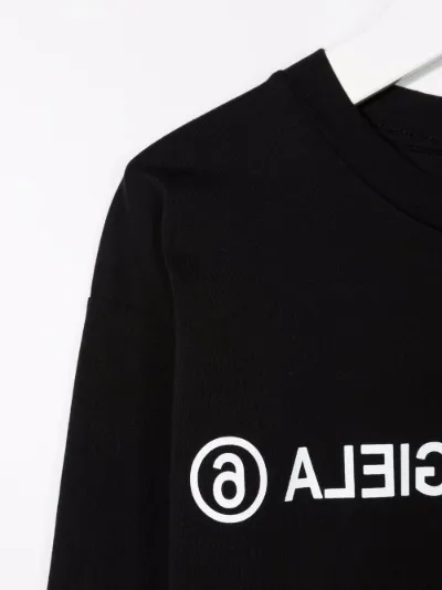 MM6 Maison Margiela Kids logo-print 