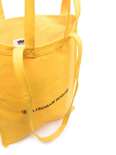 MM6 Maison Margiela large logo-print tote bag | Eraldo.com DK 