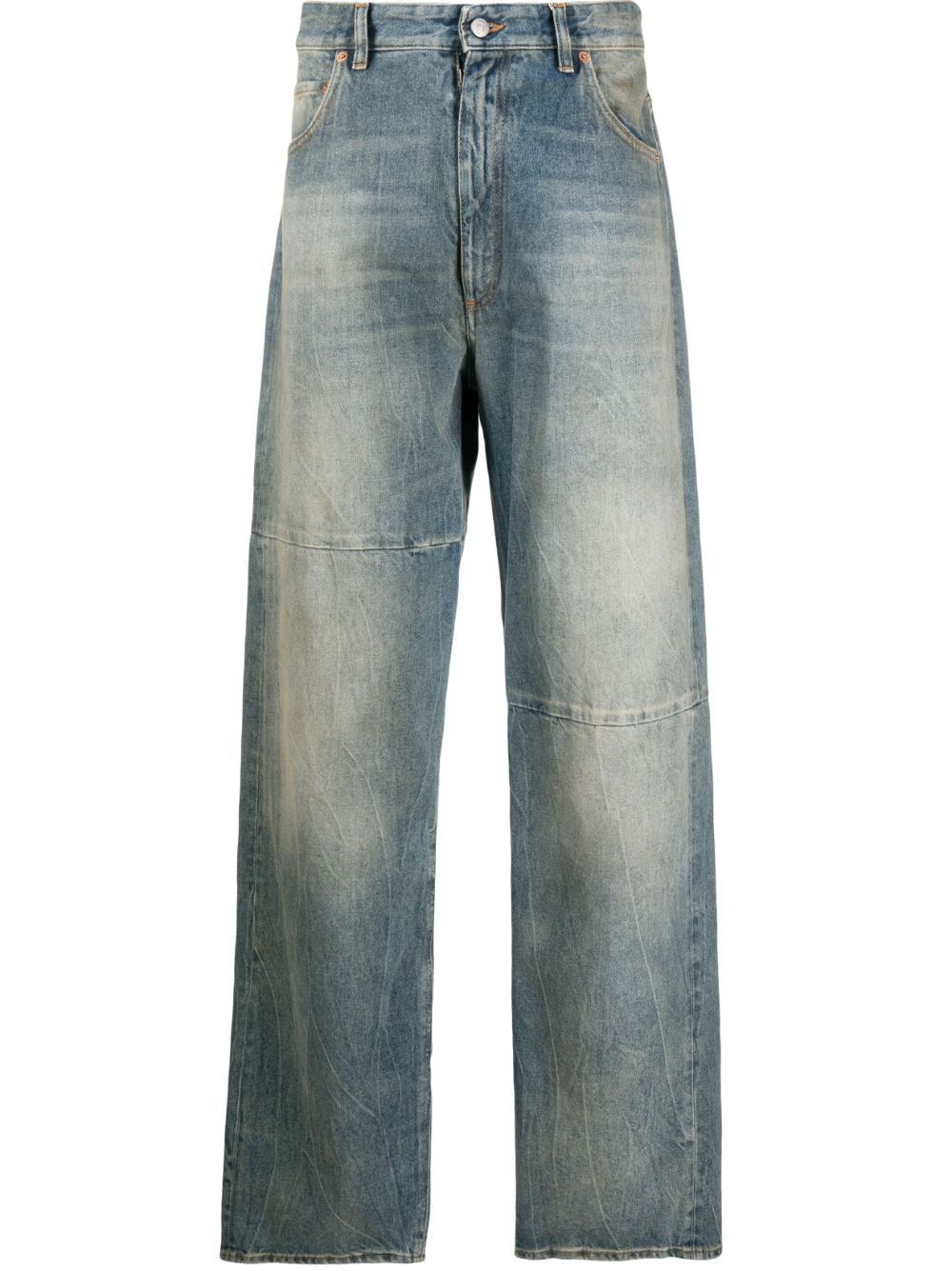 mid-rise wide-leg jeans | MM6 Maison Margiela | Eraldo.com