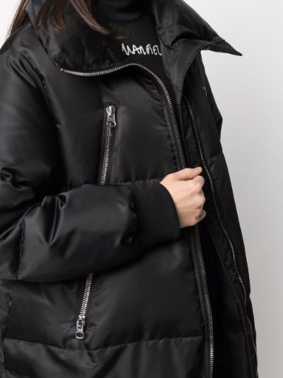 midi black puffer