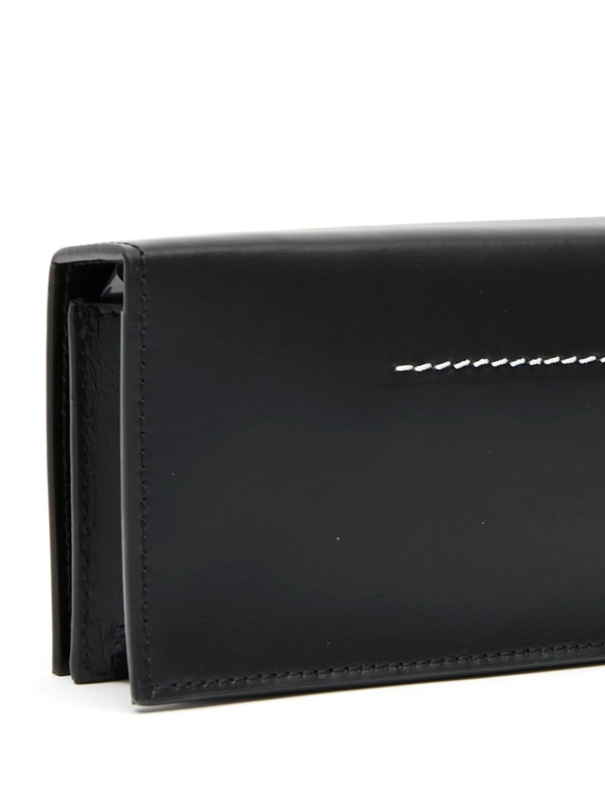 MM6 Maison Margiela numbers-motif leather shoulder bag
