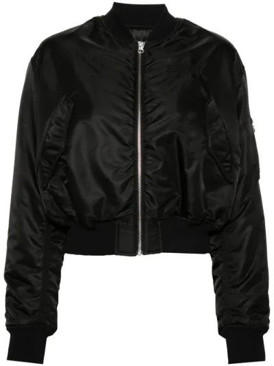 Maison margiela zipped bomber jacket hotsell