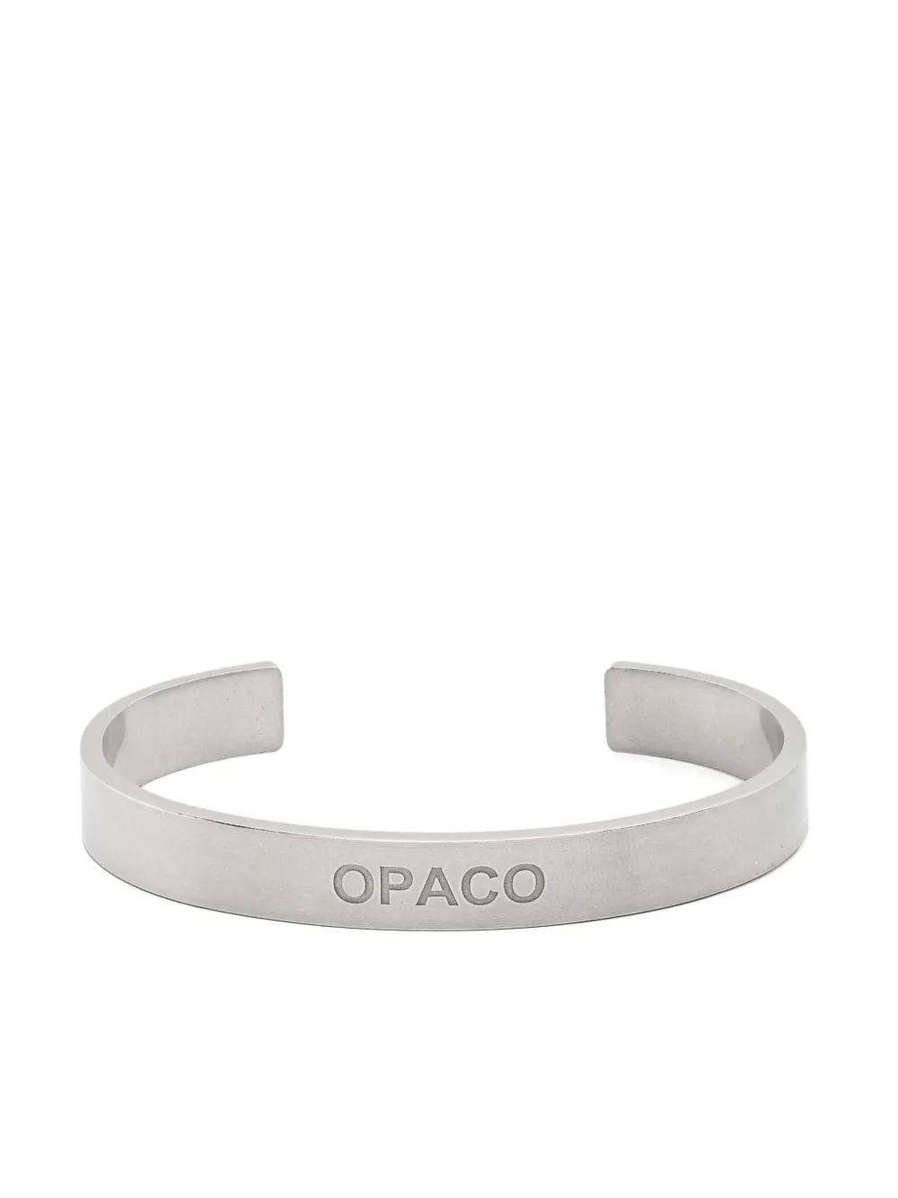 Numeric engraved cuff bracelet | MM6 Maison Margiela | Eraldo.com GB