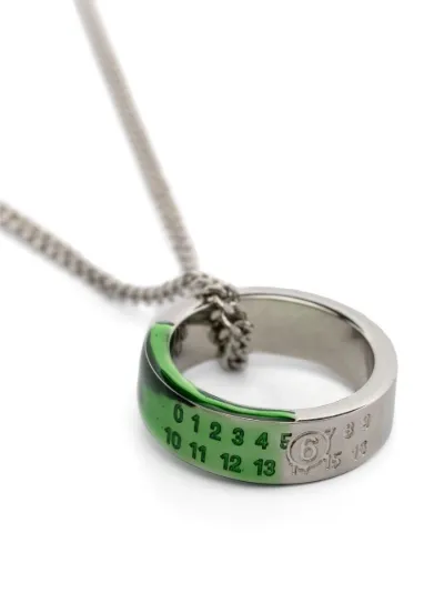 MM6 Maison Margiela Numeric Ring necklace | Eraldo.com YE