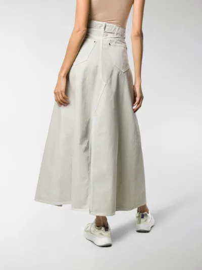 mm6 denim skirt
