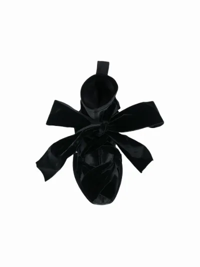 black bow trainers