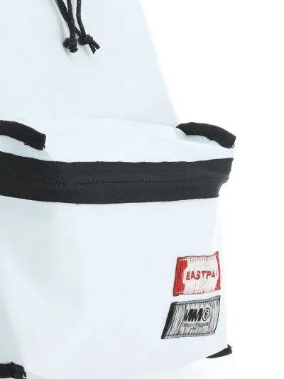 MM6 Maison Margiela x Eastpak logo-patch backpack black | MODES