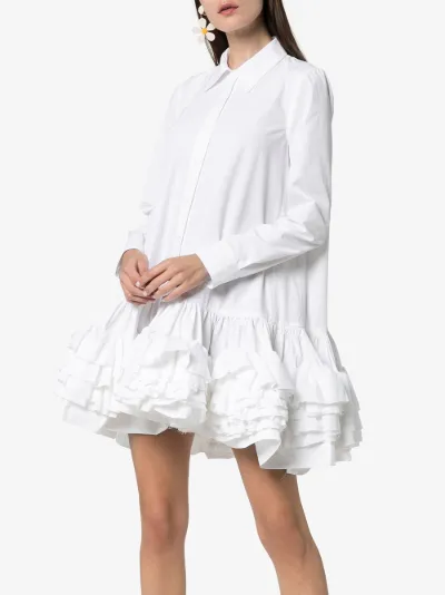 molly goddard white dress