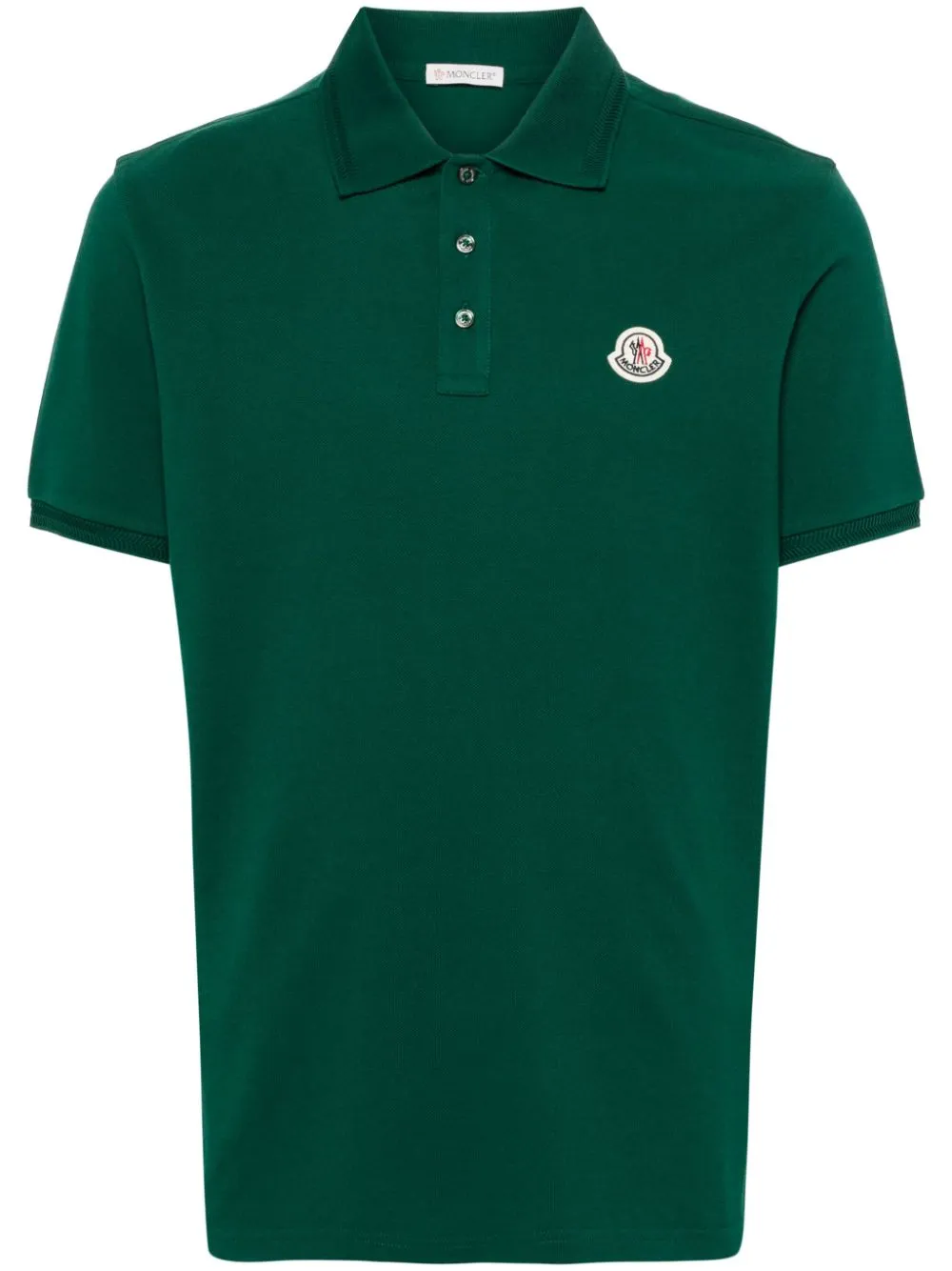 Moncler applique logo pique polo shirt Eraldo PN