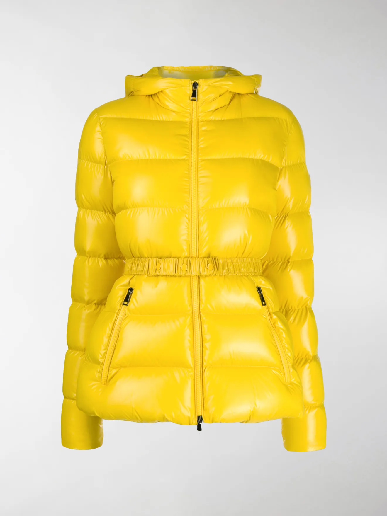 moncler belted jacket