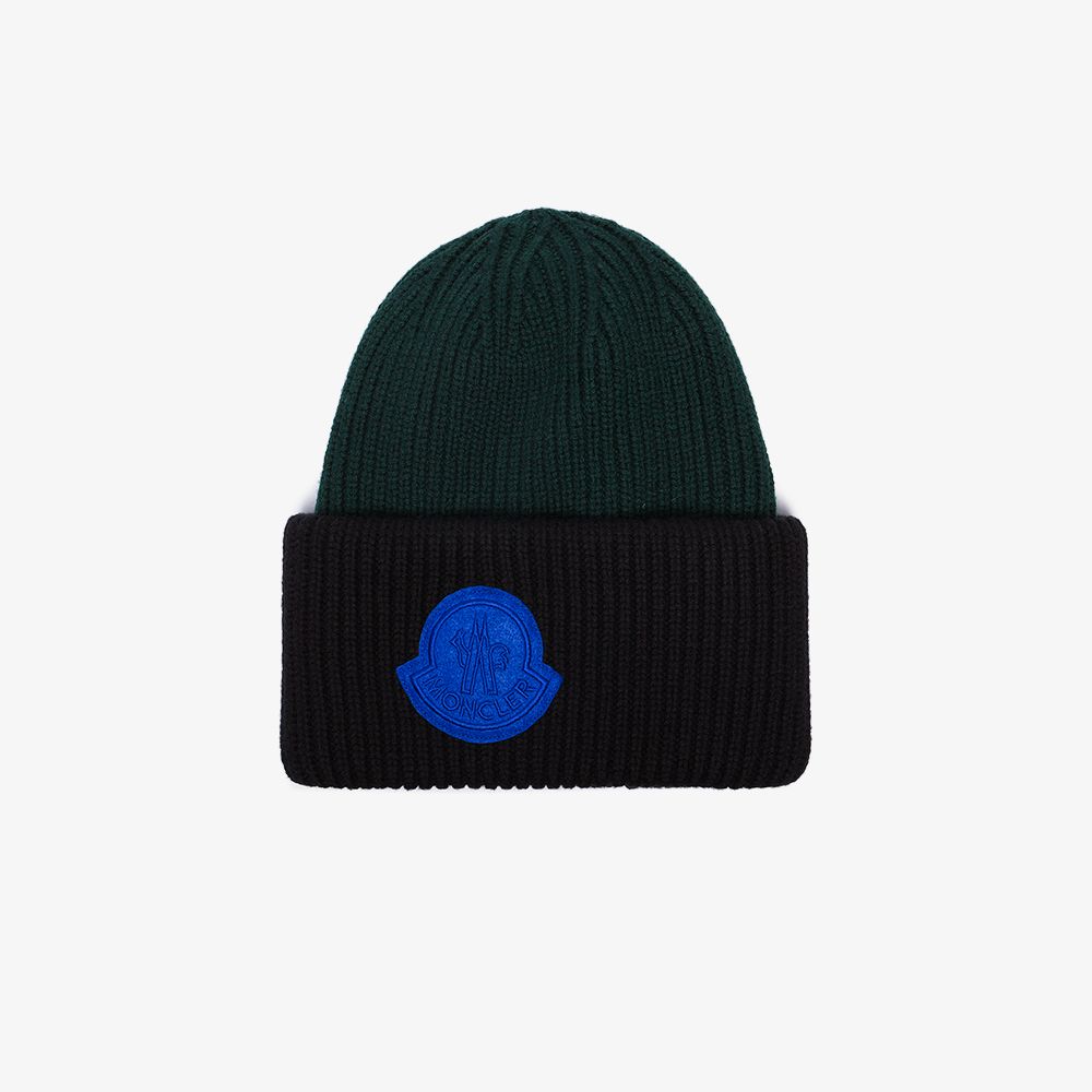 green moncler beanie