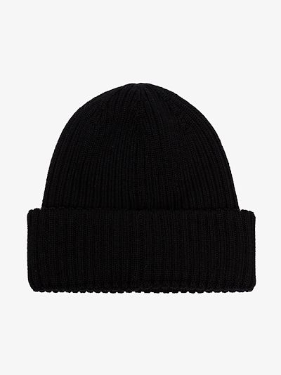 moncler black bobble hat