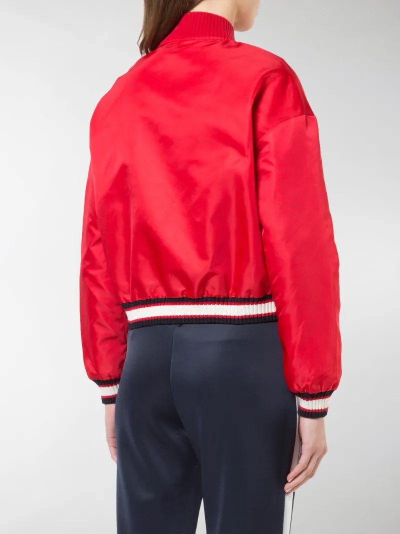bomber moncler rosso