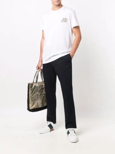 double-logo cotton T-shirt | Moncler 