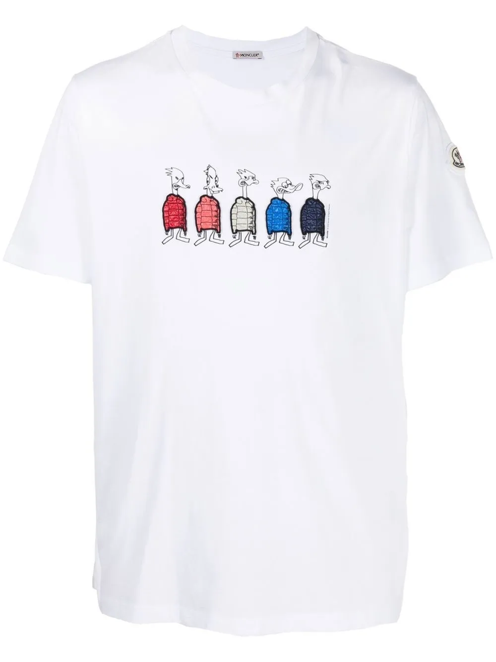 Moncler short sleeve clearance shirt