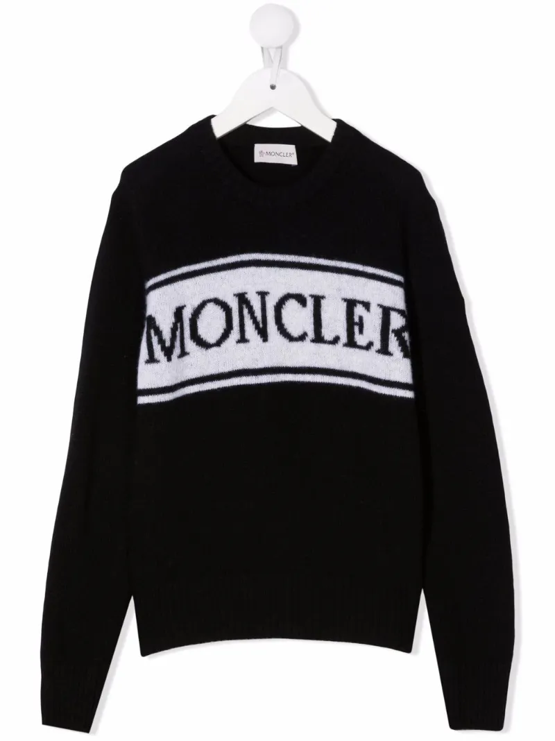 moncler black jumper