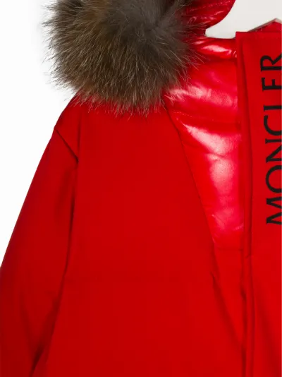 moncler fur lined parka