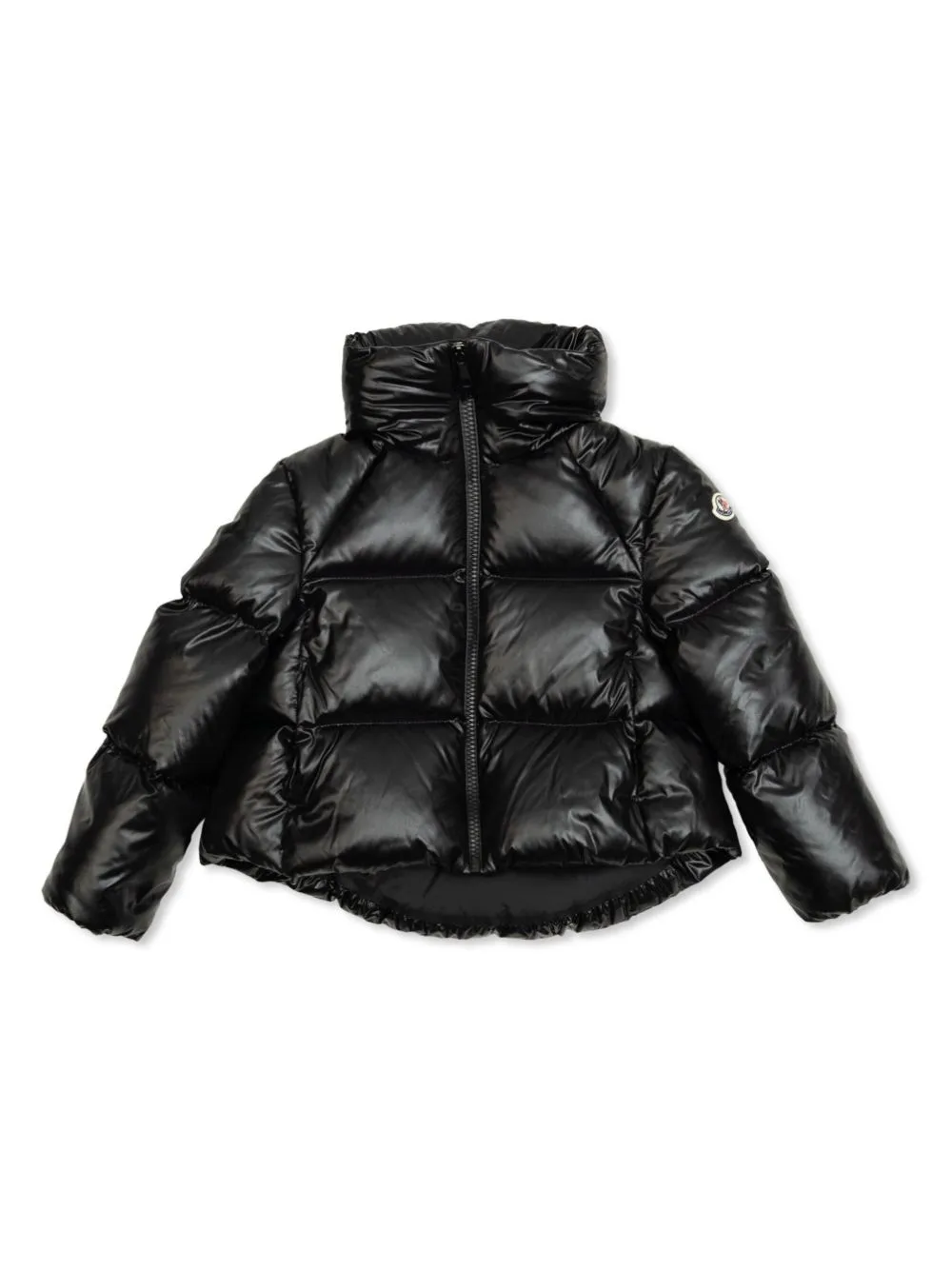 Moncler Enfant logo patch padded jacket Eraldo KW