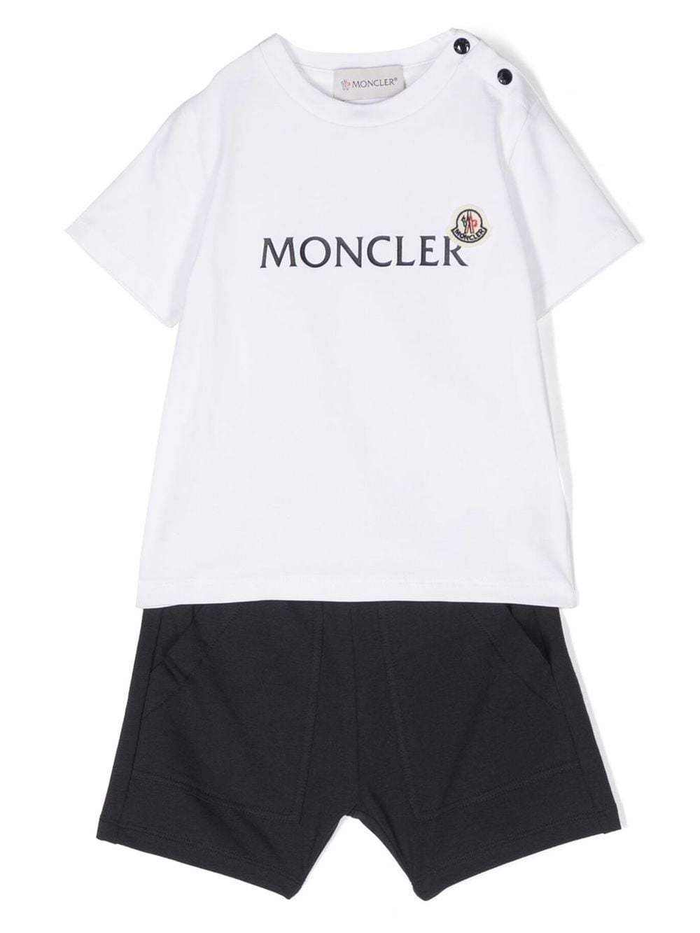 Moncler Kids Branded T-Shirt