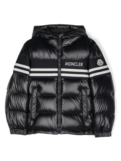 Moncler padded outlet hooded jacket