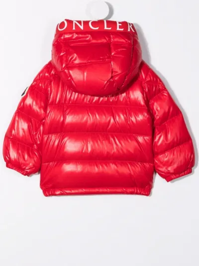 moncler down jacket red