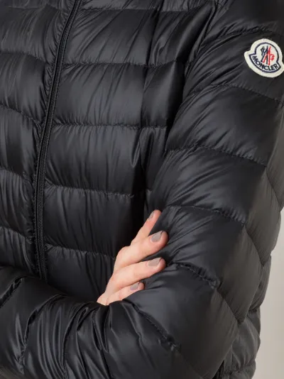 moncler fitted padded jacket