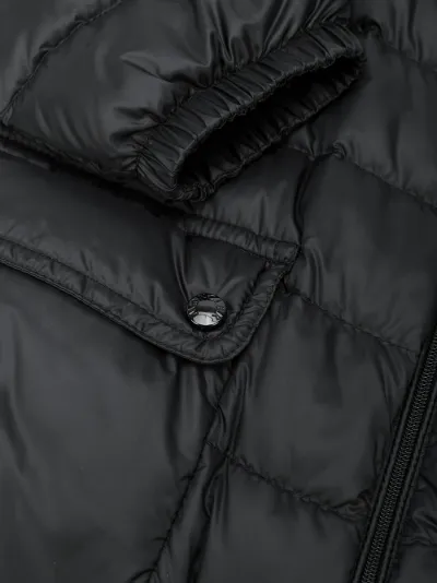 moncler fitted padded jacket