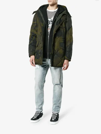 Gaillon feather down camouflage jacket展示图