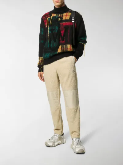fleece track pants