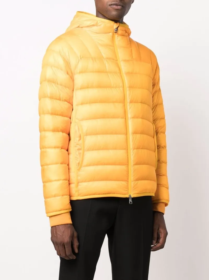 moncler yellow coat