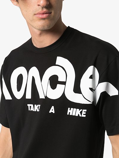 Moncler Genius 2 Moncler 1952 Take A Hike Logo T Shirt Browns